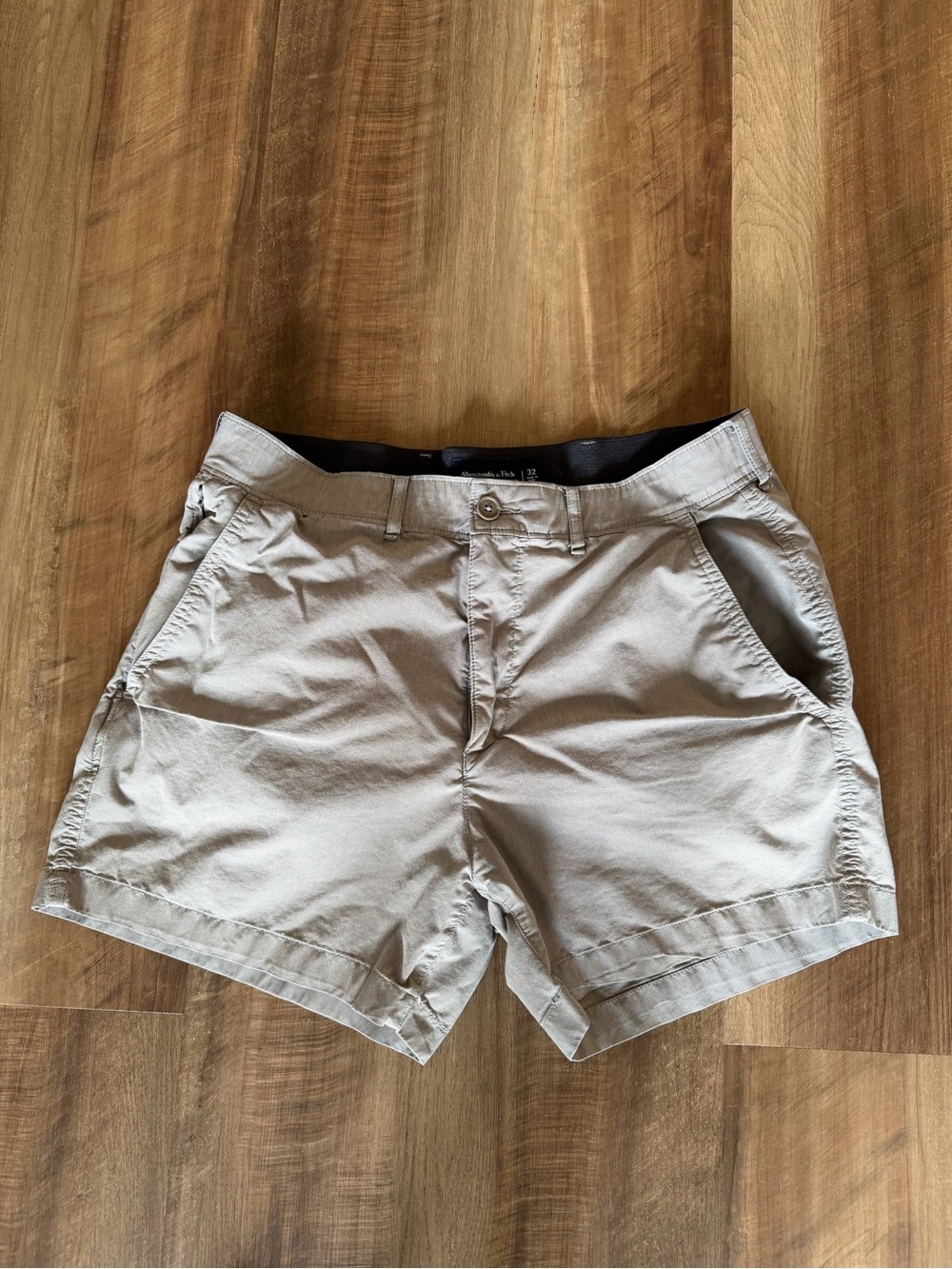 Abercrombie & Fitch Men's Flat Front Shorts